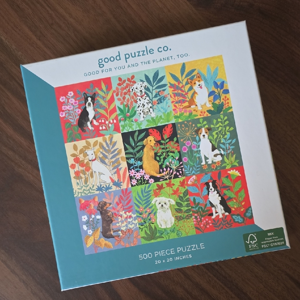 Vibrant Dog Puzzle